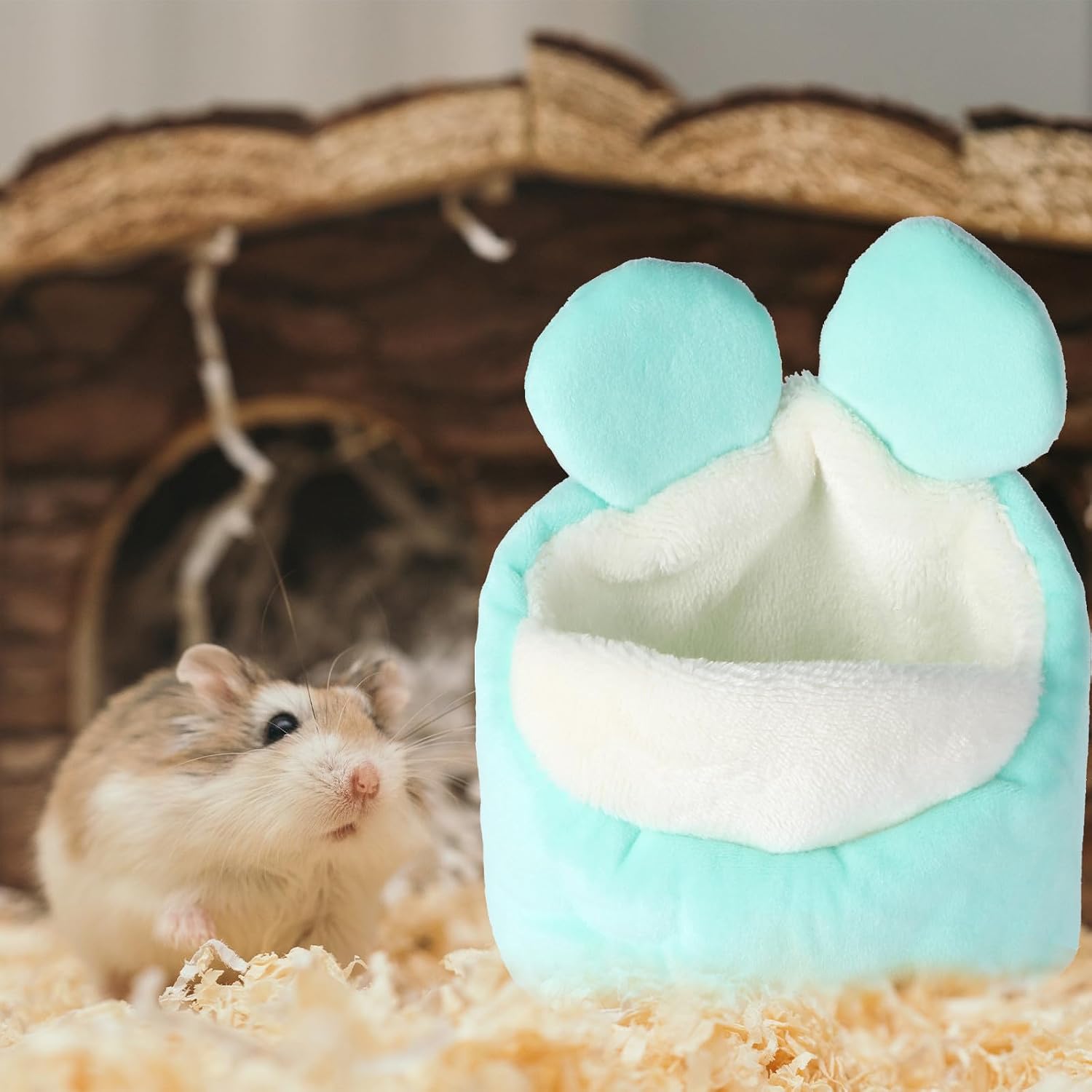 Kisangel Lovely Hamster Nest Warm Portable Small PET Den image 5