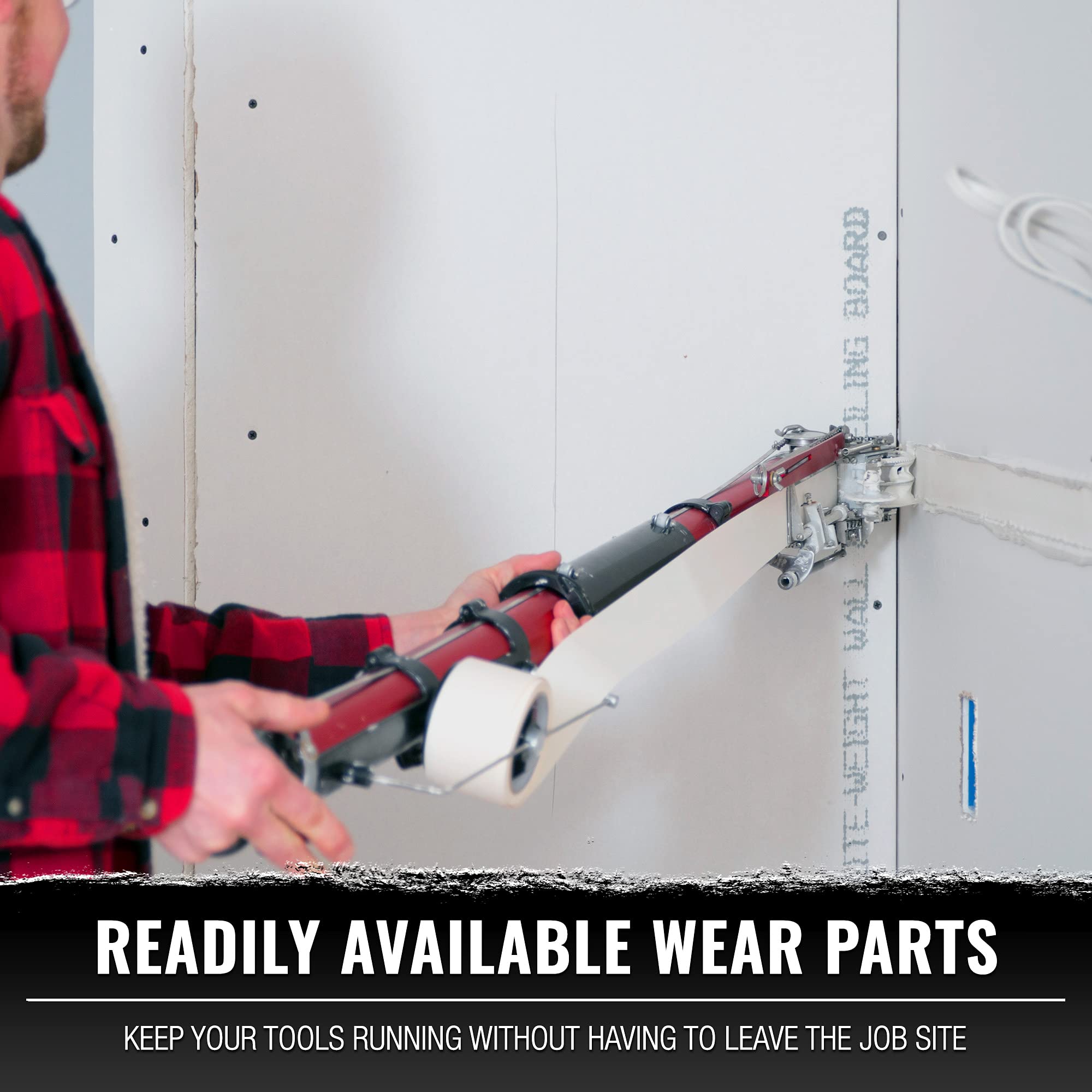 Full Drywall Taping and Finishing Set Level 5 Automatic Taper, 10