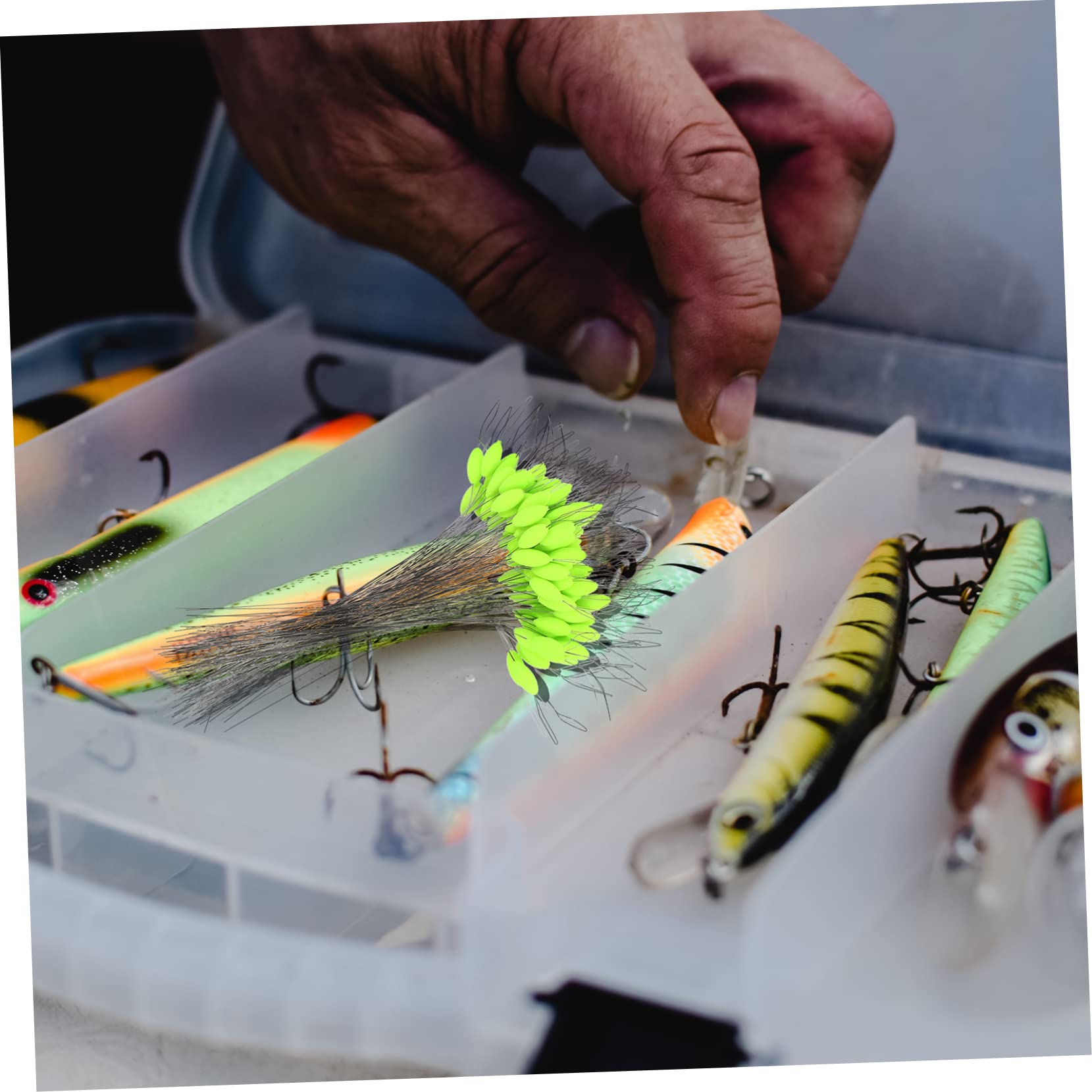 2 Ensembles Flotteur de pêche Gadgets de pêche flotteurs pour la pêche Flotteur de mer flotteurs de Canne à pêche Flotter bouée Fournitures de pêche Outil de pêche Plastique Green