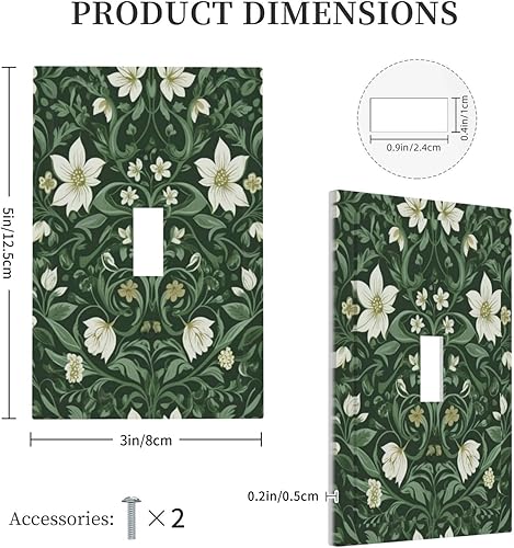 Vista 771 de Cubiertas decorativas de salida de estrella de mar playera, tablero de madera azul de concha de mar de 1 banda, decoración individual GFCI, placa