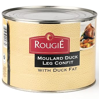 Rougie Confit of Duck Legs, 4 legs, 52.91oz.