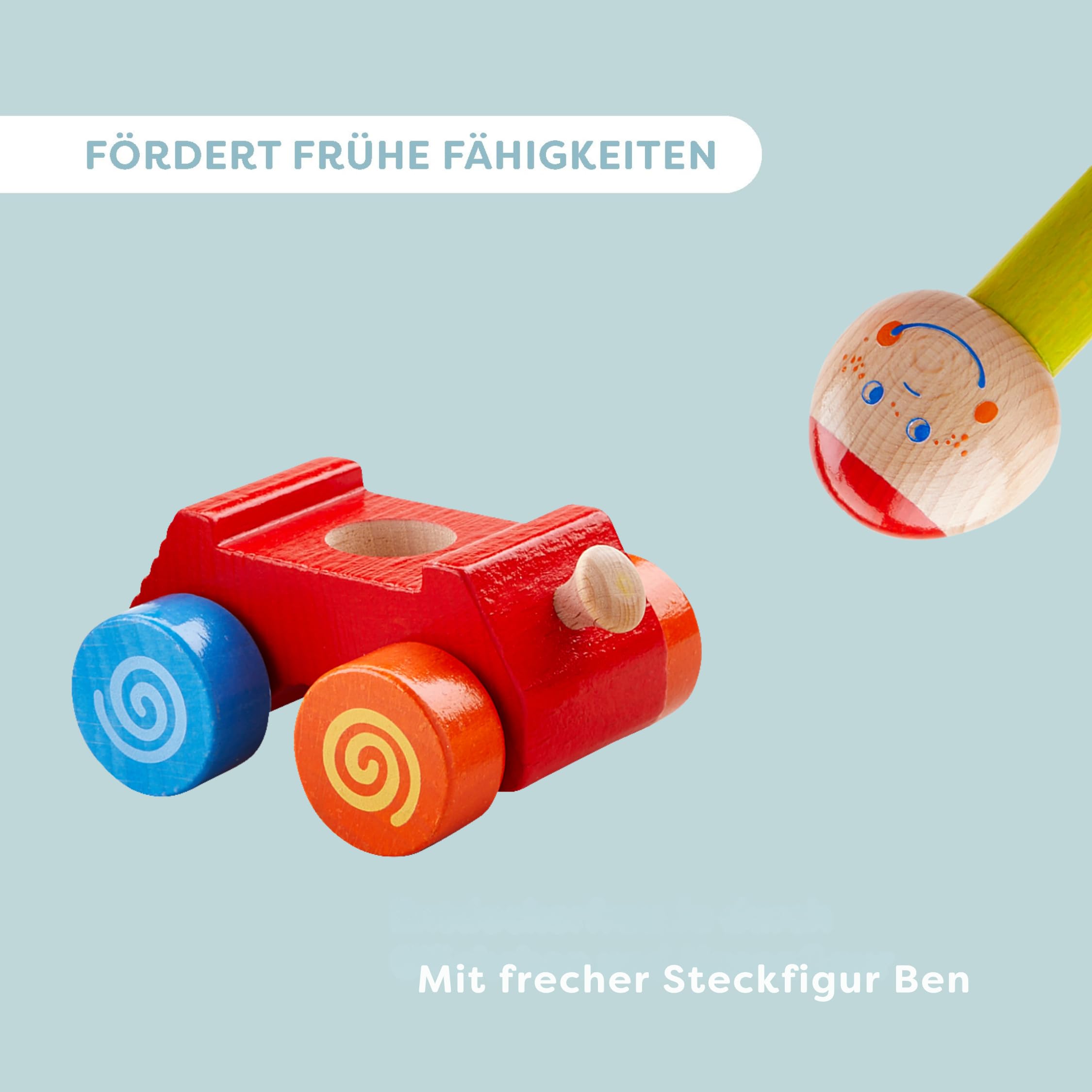 HABA 304737 Explorer Car Ben for Ages 12 Months and Up (Made in Germany)