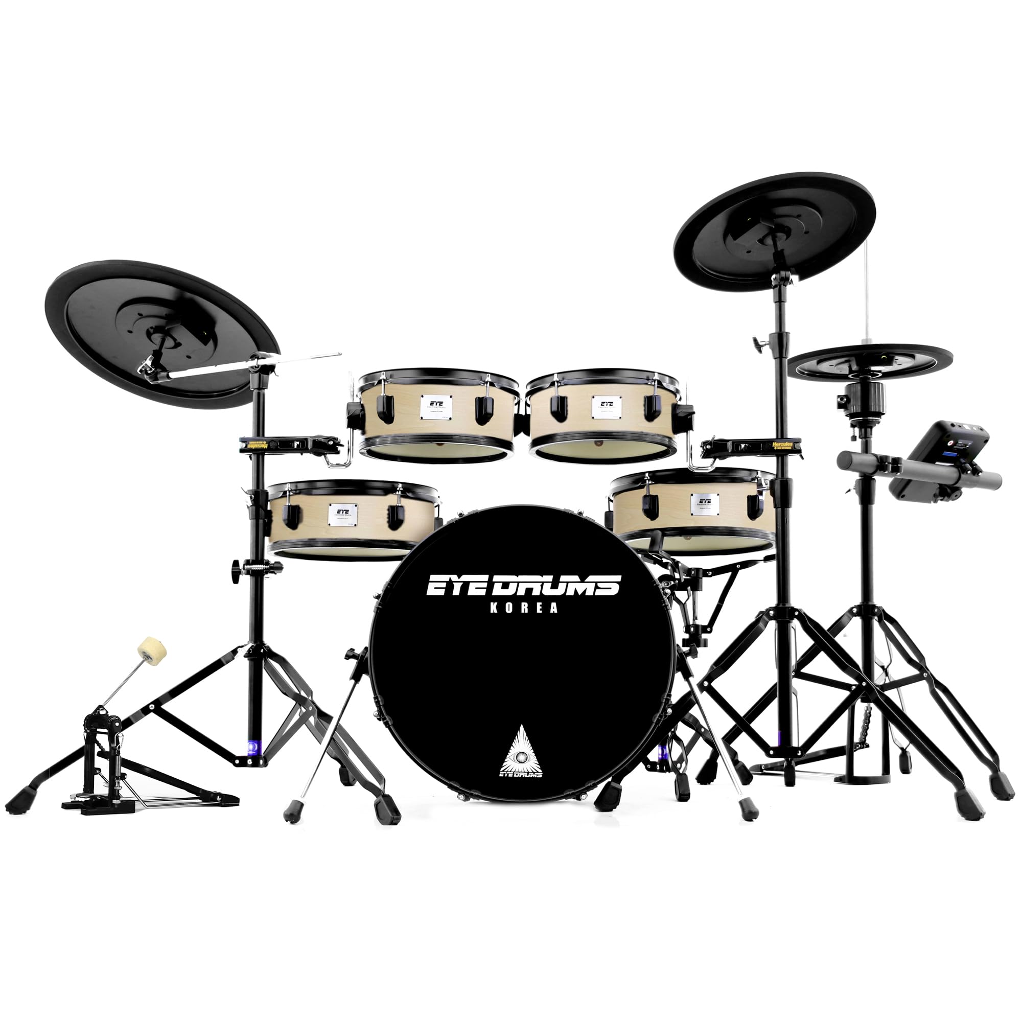 Beatello E4 Plus Electric Drum Set, Full-Size