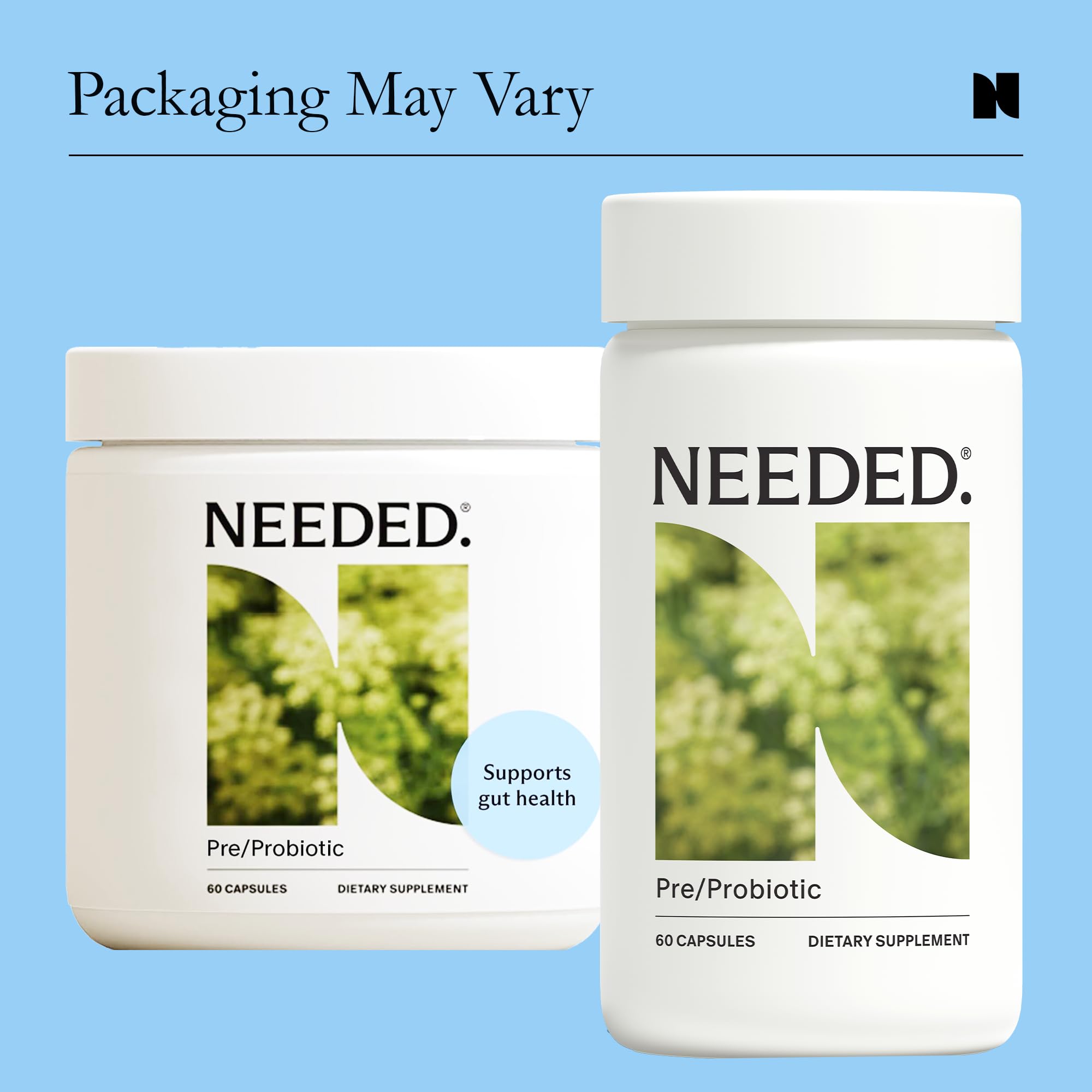 Needed. Prenatal Prebiotic & Probiotic, Expertly-Formulated, 60 Capsules — Amazon image 7