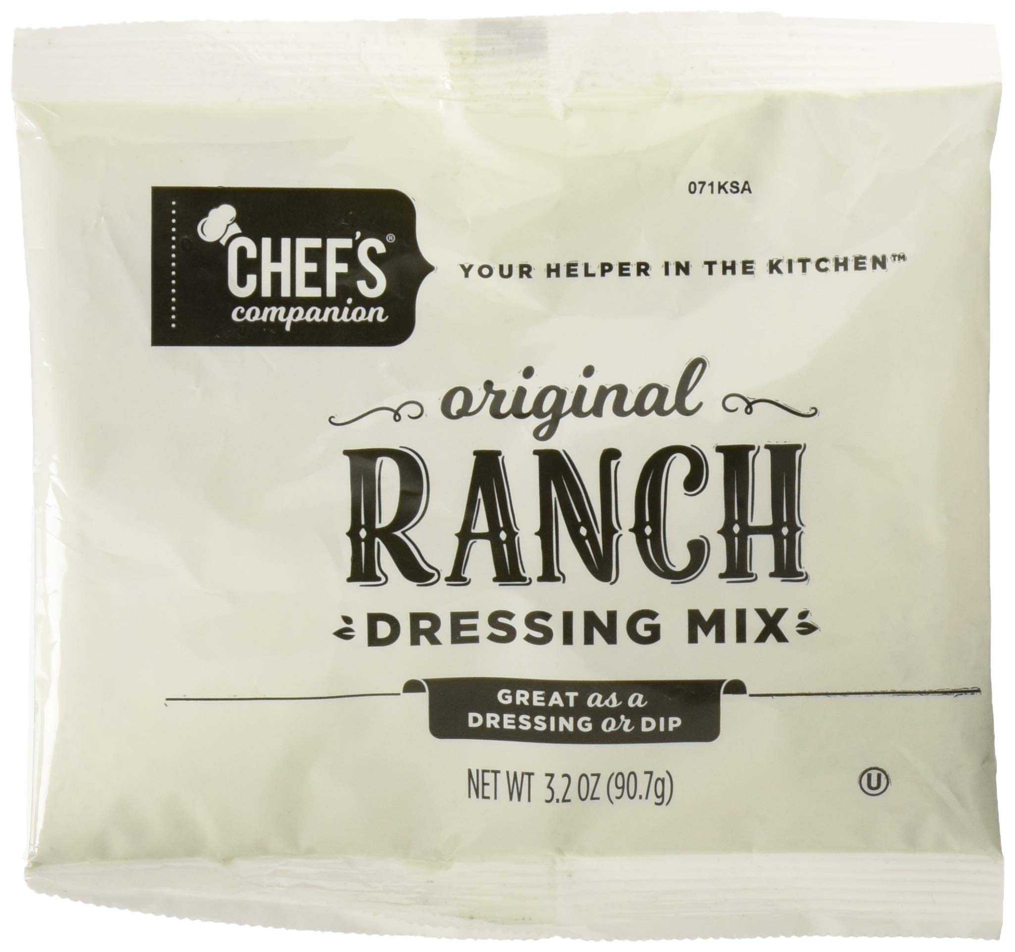Chef's CompanionRanch Dressing Mix Pouch 3.2 Oz (Pack of 18)
