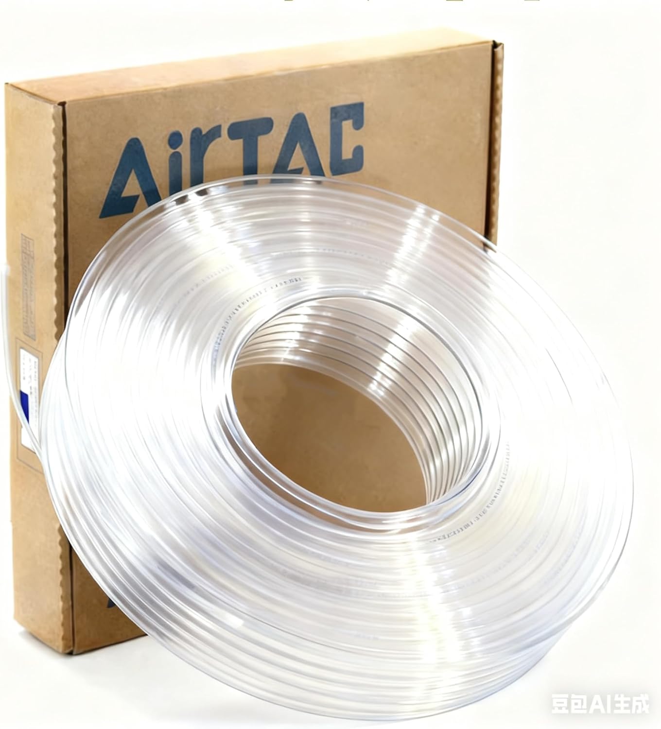 Pneumatic Tubing Air Line Pu Hose 16mm OD 12mm ID 100 Meters（328.08ft）Clarity AirTac US98A160120100MC