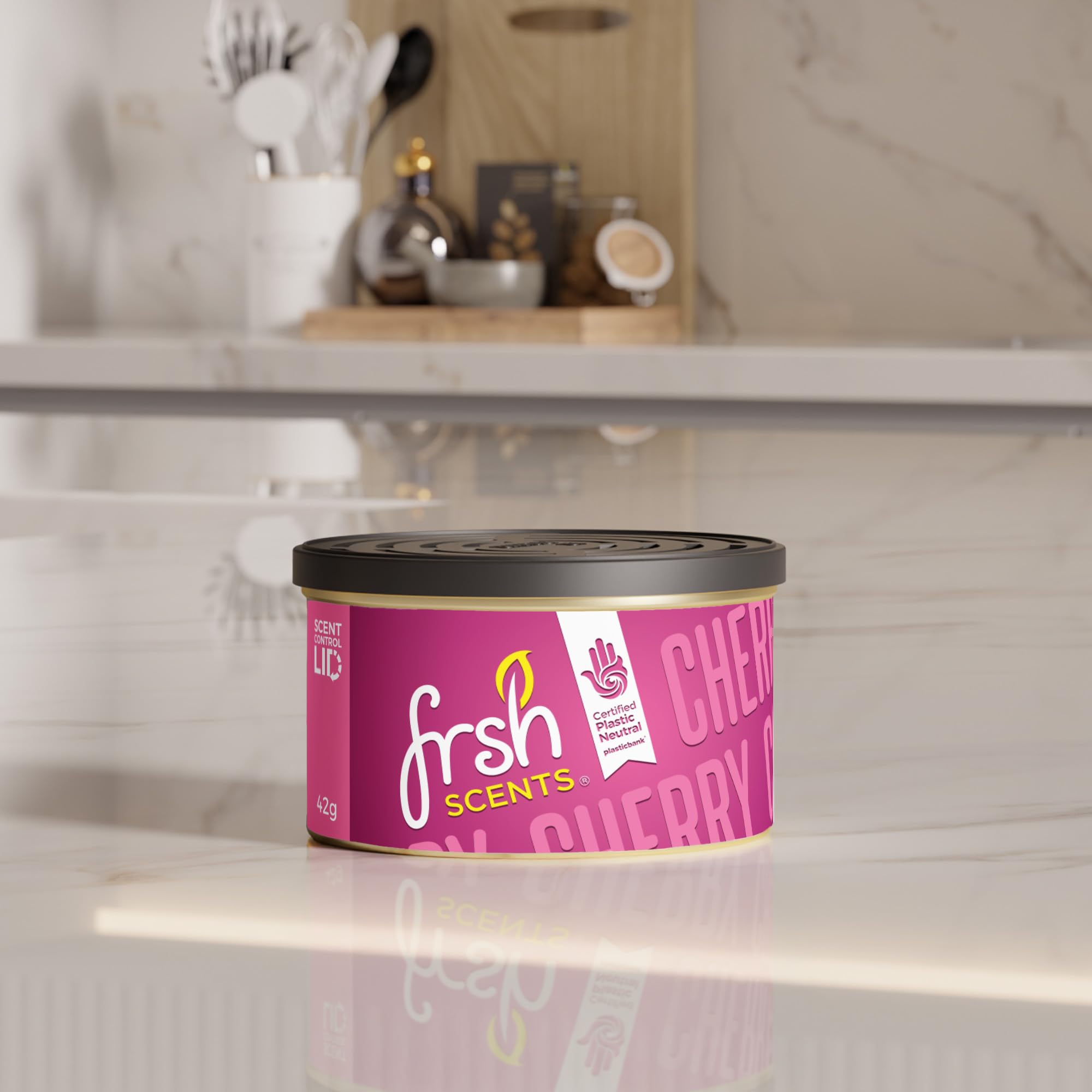 FRSH Scents FR-P-1207 Black Cherry 42G Scented Organic Tin Air