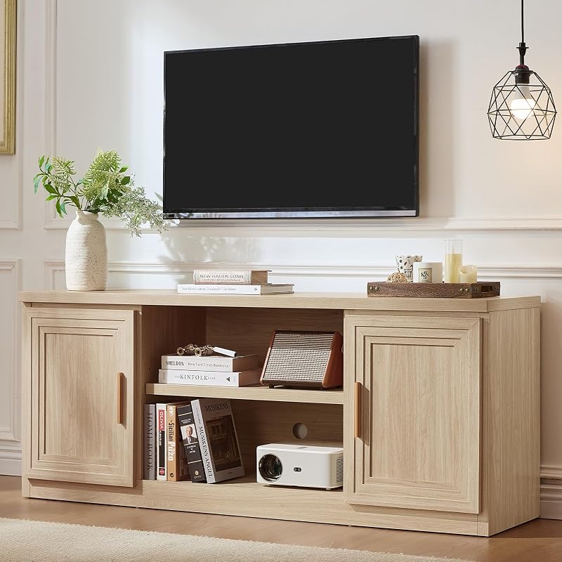 RWYHG TV Stand for 65 Inch TV Entertainment Center Media Console