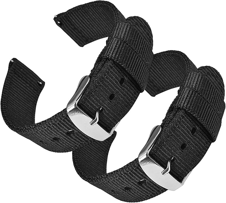 Fumwase Nylon Watch Bands 20mm Watch Bands Quick Release