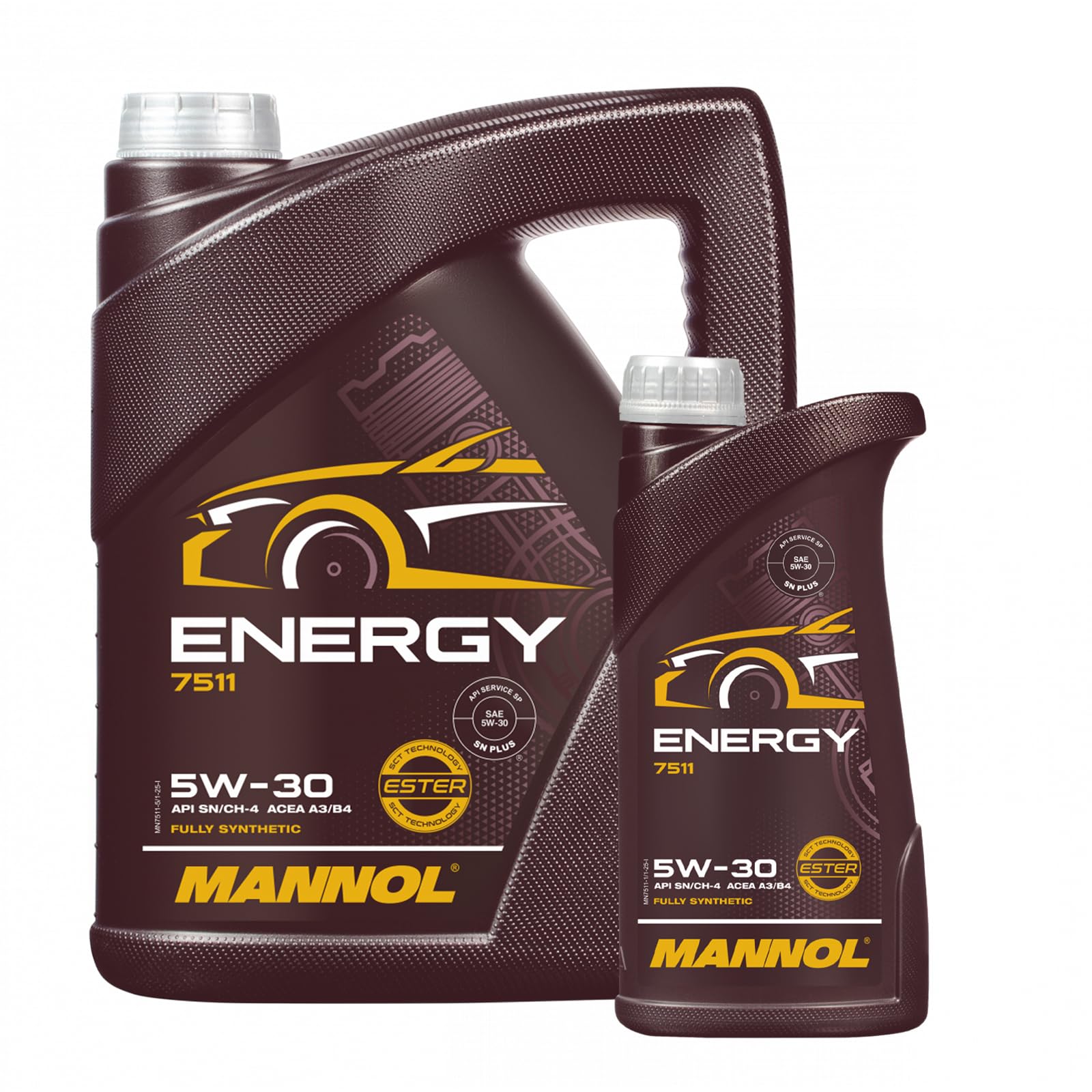 MANNOL Energy 5W-30 API SN/CH-4 Motorenöl, 6 Liter
