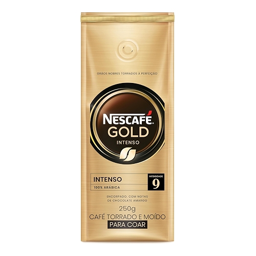 Café Torrado e Moído NESCAFÉ Gold Intenso 250g
