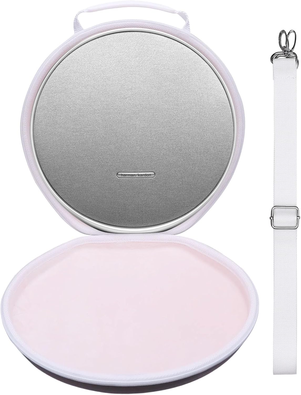 LTGEM Case Compatible with Harman Kardon Onyx Studio 9 Speaker, Cloud Pink