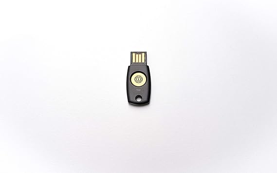 FIDO2 U2F Security Key Passkey Two-Factor Authentication (2FA) USB Key PIN+Touch (Non-Biometric) USB-A Type TrustKey T110
