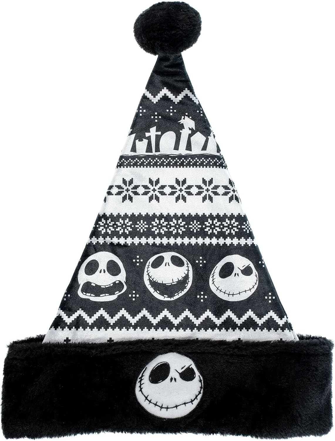 Wondapop Christmas Hat, 16" Santa Hat Party Costume or Holiday Decoration