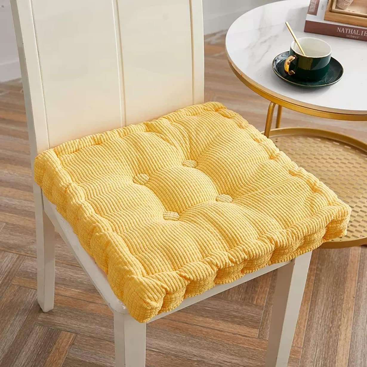 uyeoco Coussin de Banc Exterieur/intérieur 100x40/120x40/150x50/180x55cm Banc Assise Coussin 8cm Jardin Coussin D'assise Epais Coussin de Sol Canapé pour Maison Patio Balançoire(Violet,175x55cm)