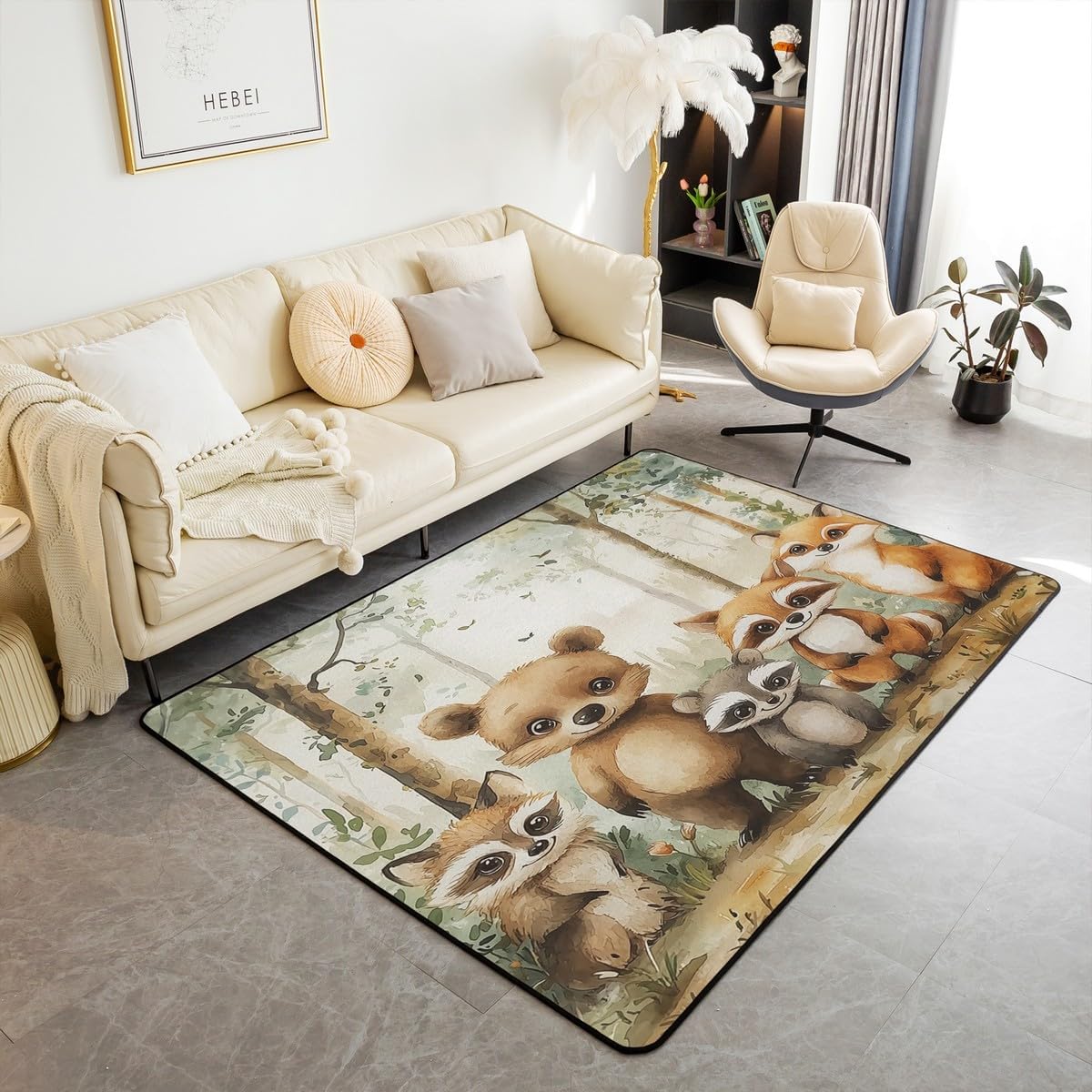 Ballet Shoes Kids Area Rug,Ballerina Ballet Dancing Princess Indoor Floor Mat Entrance Rug,Tie-dye Graffiti Dreamy Non Slip Rug,Pink White Chairs Couch Living Room Decor,3'x5'