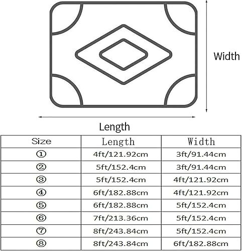 Miniatura 2 de Alfombra vintage con estrellas negras y marrones de 6 x 8 pies, alfombra de área con estrella dorada, tridimensional, retro, para sala de estar,