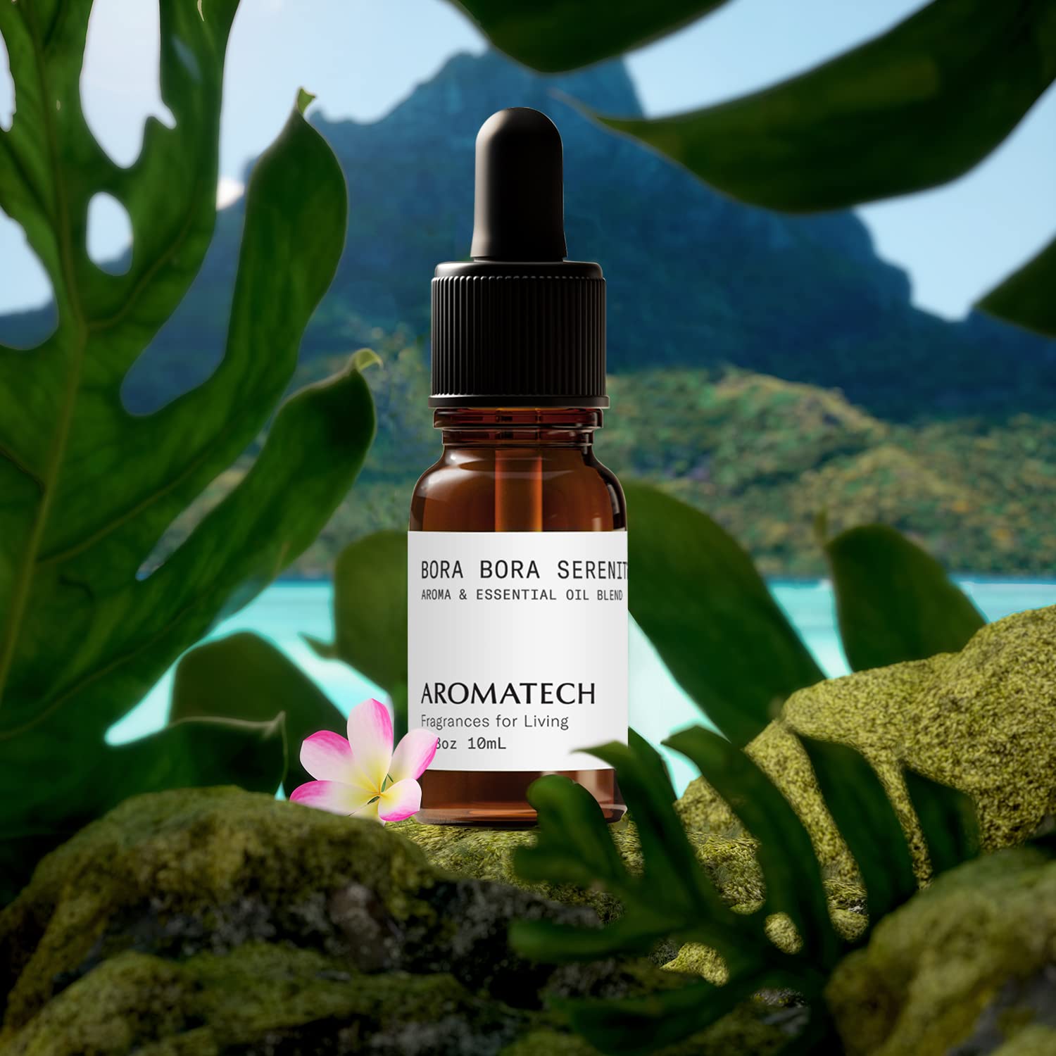 AromaTech Santal and Bora Bora Serenity Aroma Oil for Scent Diffuser - 10 Milliliter