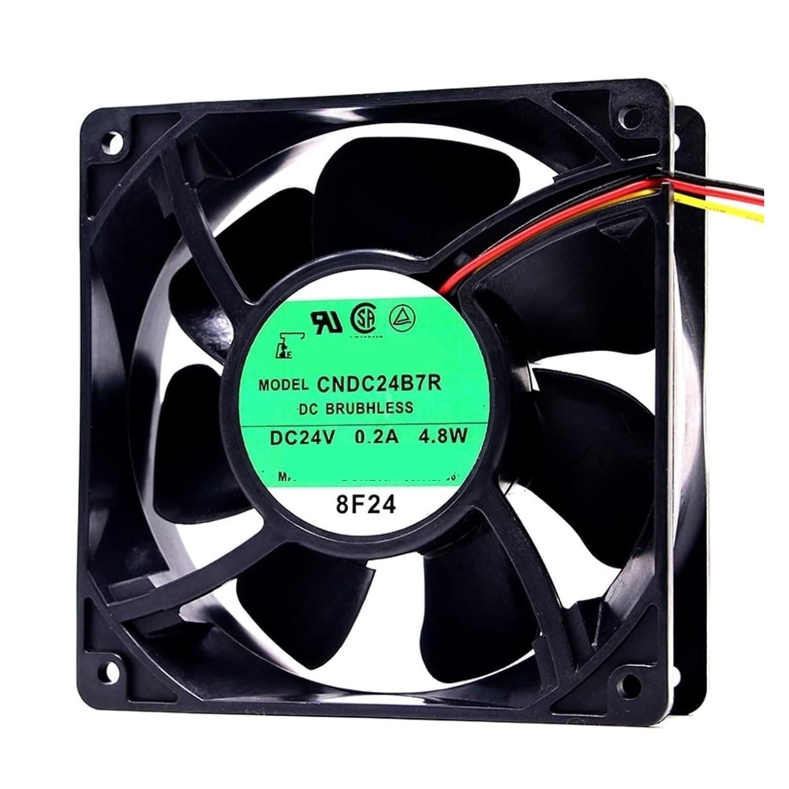 YMUGUEGH CNDC24B7R 12038 12CM 24V 0.2A 4.8W Fan