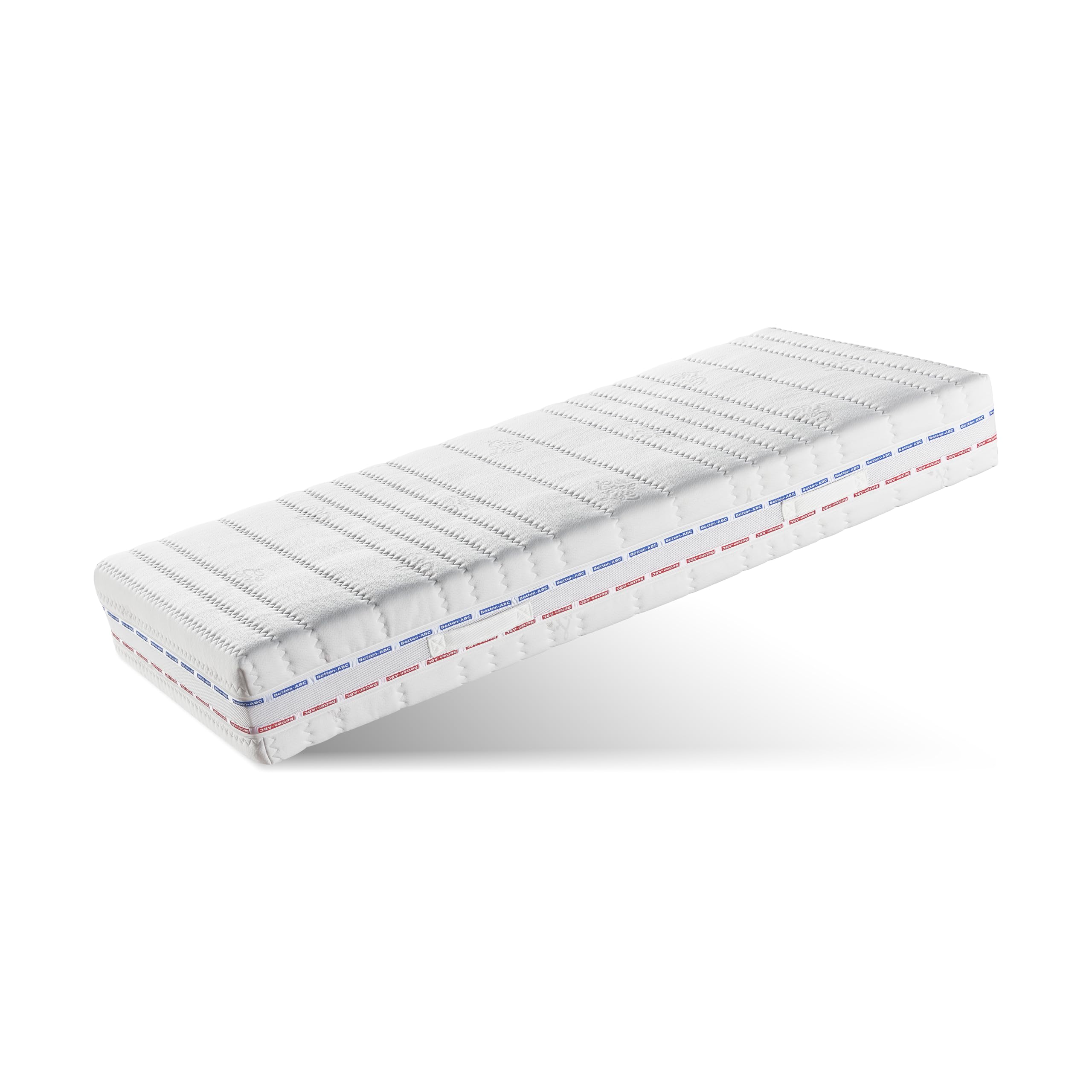 Betten-ABC Taschenfederkern-Matratze XXL TFK 90x200 cm, 7-Zonen, H4, hypoallergen & antibakteriell