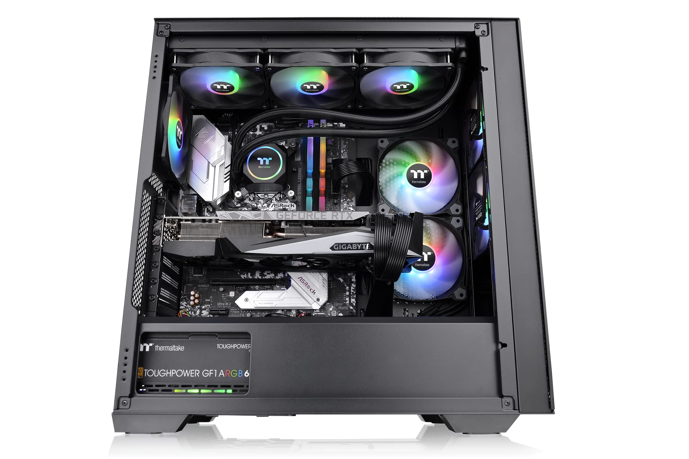 Thermaltake Divider 370 TG Midi Tower Nero