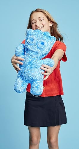 Vista 15 de iscream Sour Patch Kids - Mini almohada de personaje de caramelo en relieve de 8.5 x 6.25 pulgadas, color rojo Red Sour Patch Kid