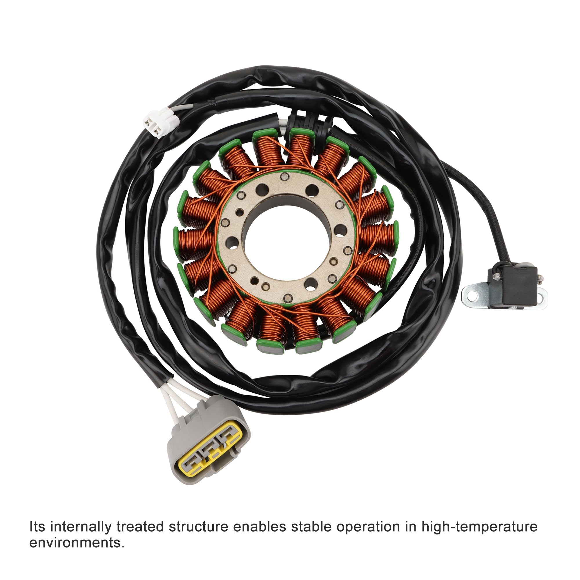 GOOFIT Bobina Statore Magneto Generatore Sostituzione per YFM700 YFM700FWA Grizzly 700 2016-2017 YFM700FWA Grizzly 700 Hunter 2016 YFM700FWAD Grizzly 700 EPS 2016-2018 YFM700FWB B16-H1410-00-00