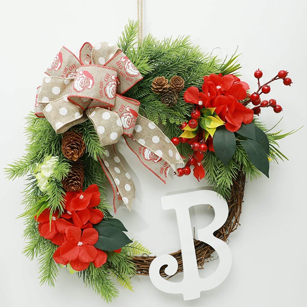 Guirlande de Noël 40 cm sans fil pour décorer sans prise électrique