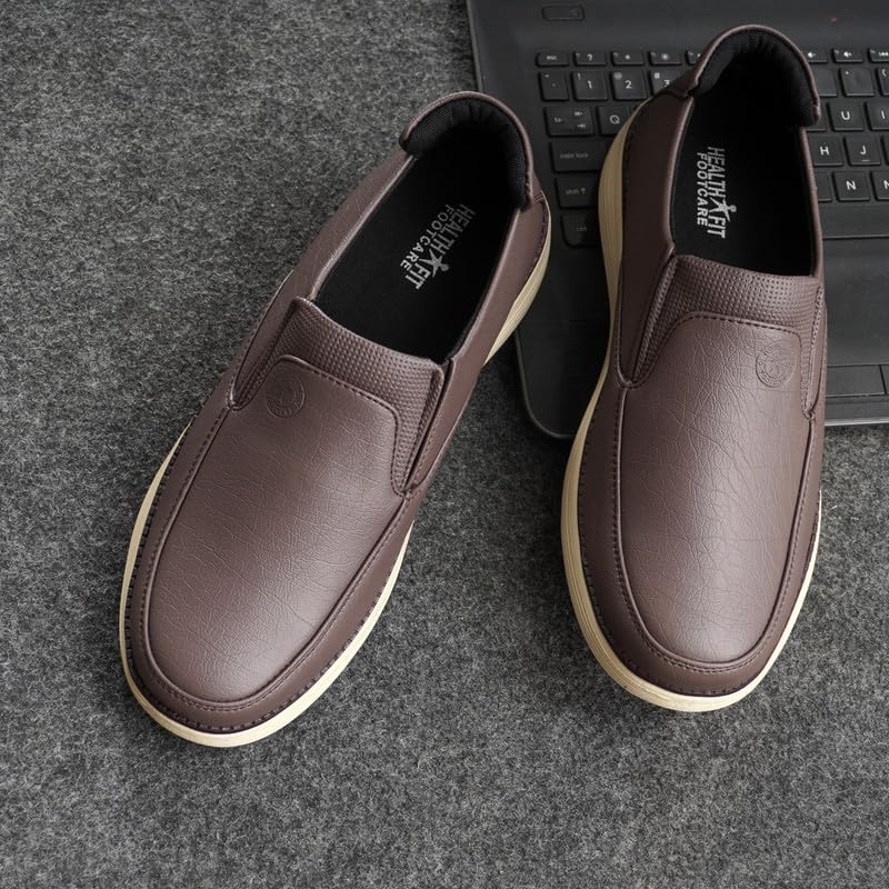 Image of HEALTH FIT Super Comfortable & Breathable Soft Sole Ultra-Lightweight Shoes Everyday Stylish & Durable Classic Design Shoe for Men's 1732
