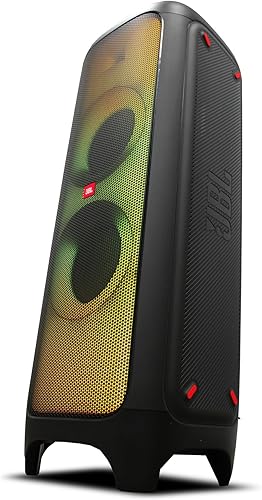 Miniatura 4 de JBL PartyBox 1000 Altavoz inalámbrico Bluetooth de 1100 W de alta potencia (JBLPARTYBOX1000) + cable auxiliar + paño de microfibra