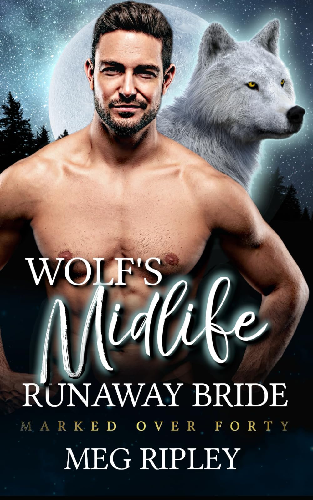 Wolf's Midlife Runaway Bride (Shifter Nation: Marked Over Forty)