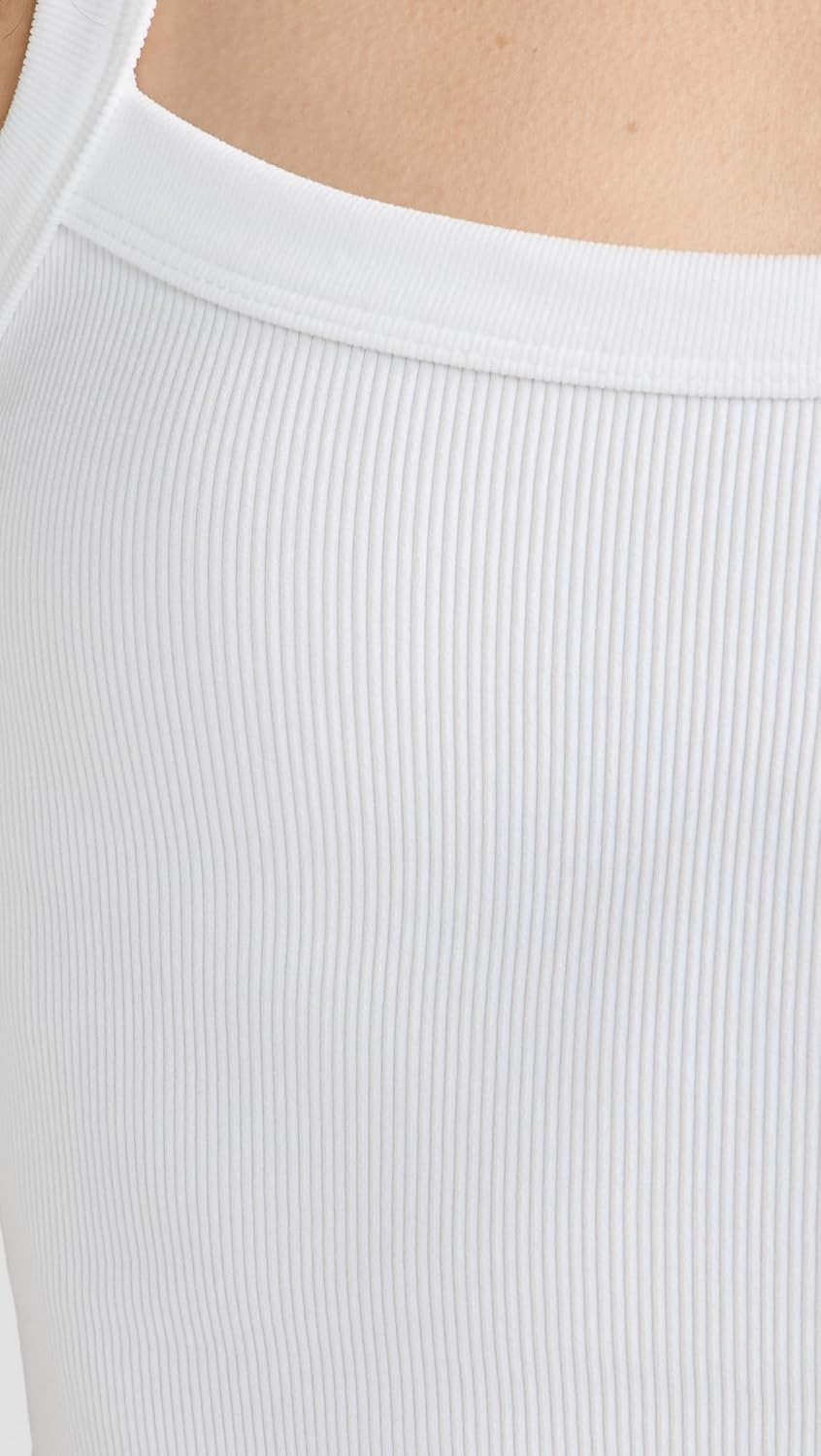 Free People Women's All Clear Cami Solid, White, Medium - Image 6