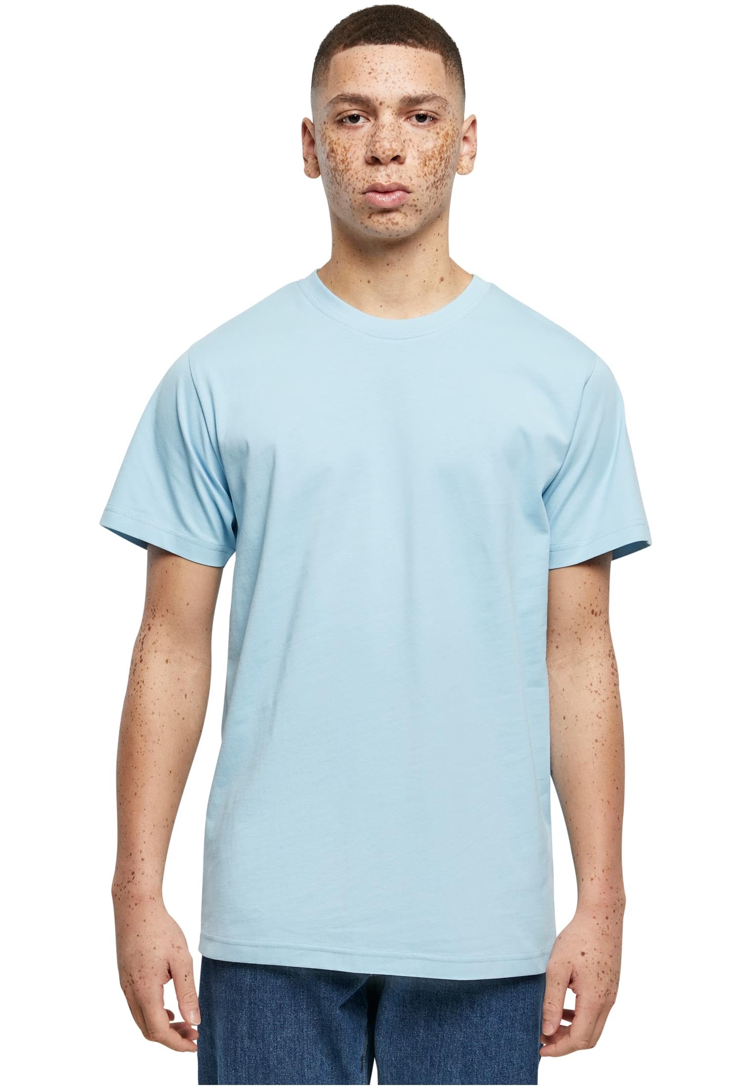Build Your Brand Short Sleeve Crew Neck T-shirt L