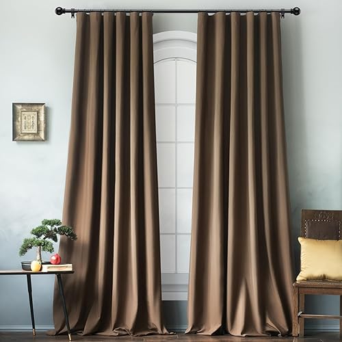 Miniatura 6 de YeYeBest Barras de cortina para ventanas de 28 a 93 pulgadas, juego de barras de cortina de metal de 58 pulgadas, barra de cortina Winbdow