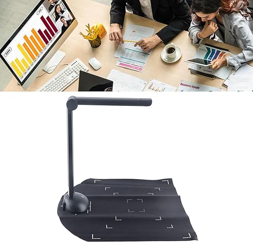 Miniatura 6 de TsoLay Cámara portátil de documentos de formato A3 A4, escáner de libros HD de 8MP con función OCR, luz LED de alto brillo y grabación de video,