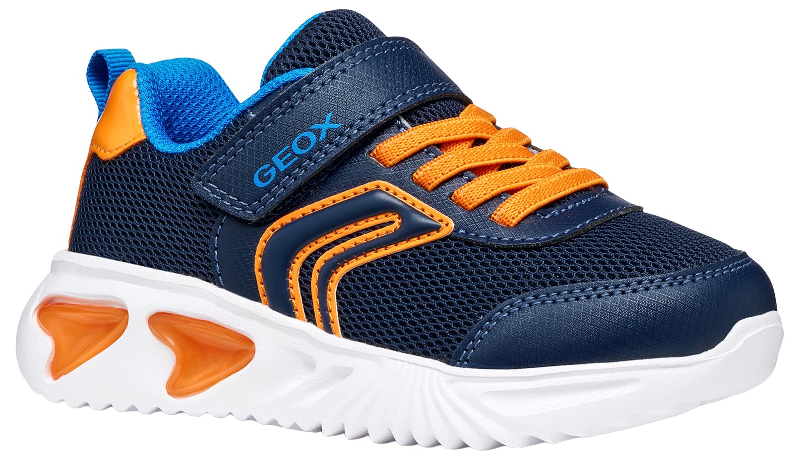 Geox Girls Navy 'S Junior Assisiter Trainers  11.5/F (Standard) Size 11.5 Kids