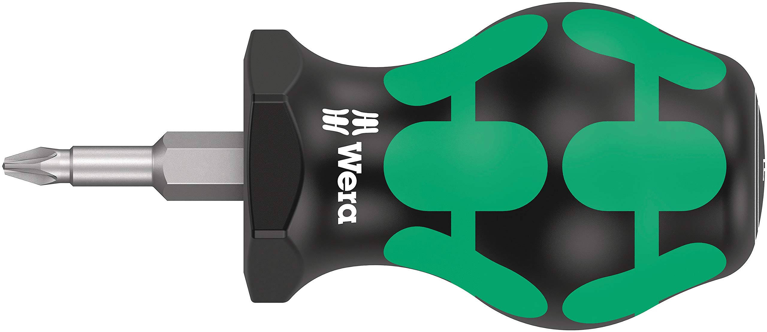 Wera Kraftform Blue 05008853001 355 Pz Pozidriv-Head Stubby/Carburetor Screwdriver 1 X 25 Mm