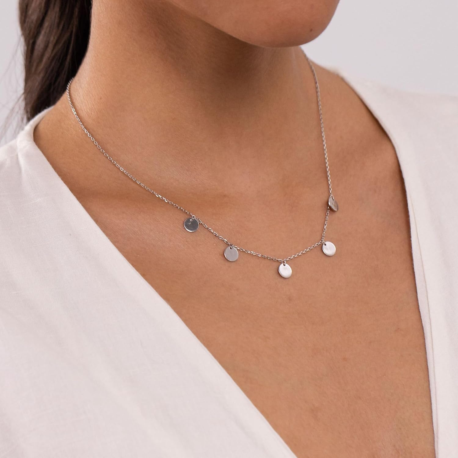 Purelei® Kalea Necklace – 18K Gold plated stainless steel jewelry – Waterproof chain – 16 to 18 inch adjustable length – Fashion jewelry for your individual look