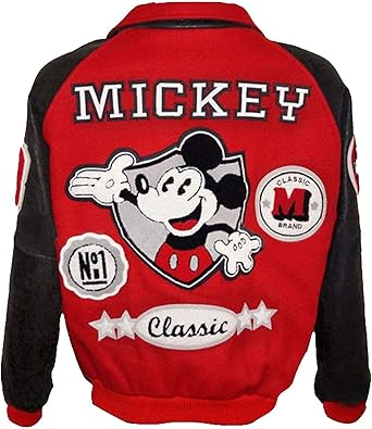 mickey mouse bomber jacket