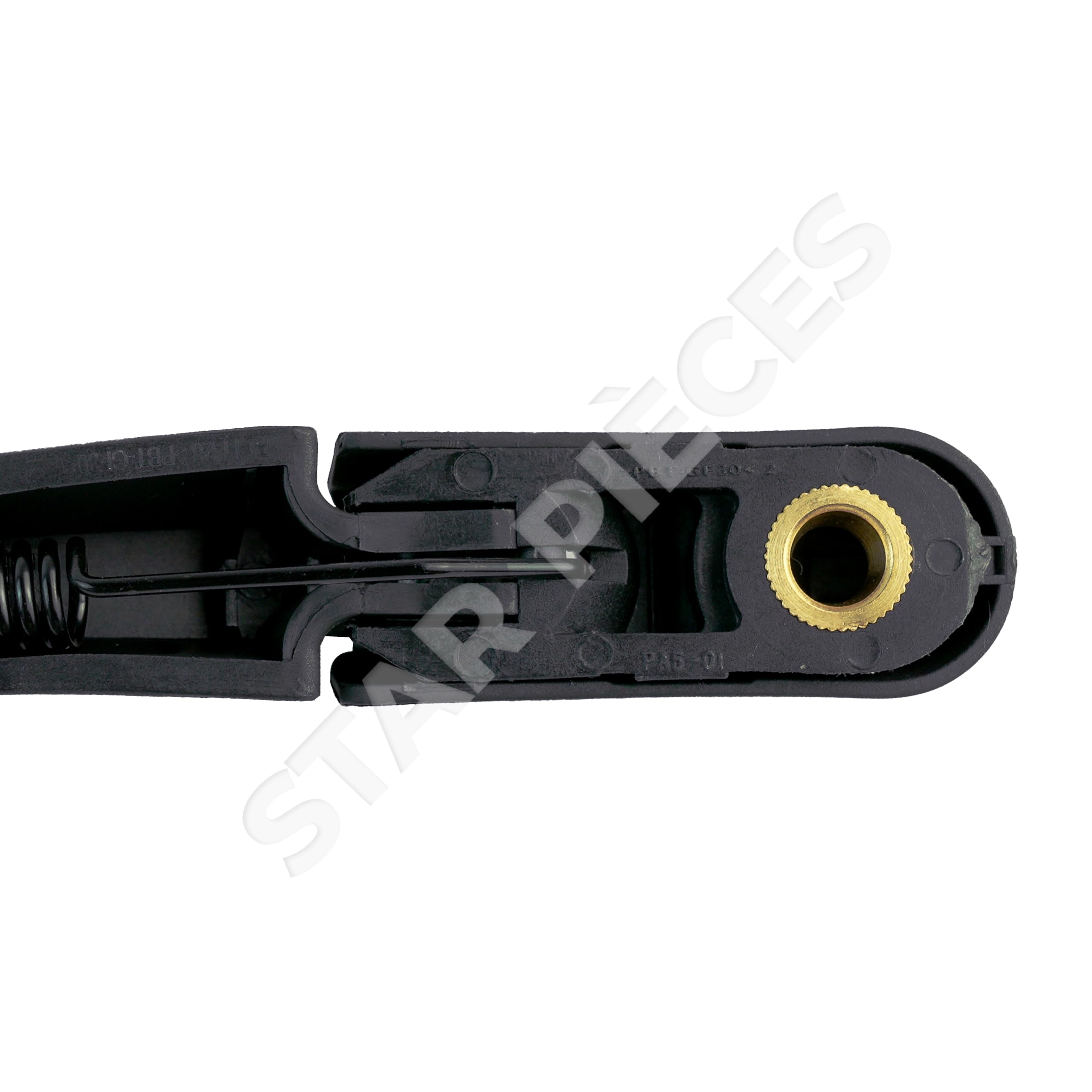 Braccio tergicristallo posteriore compatibile per C1, 107 e Aygo (2005-2014) con spazzola tergicristallo (lunotto posteriore) 642390 | 6405V5
