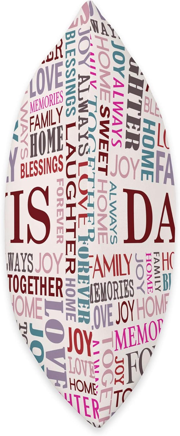 Davis Family Name Gift Personalized Word Art Home Decor Throw Pillow