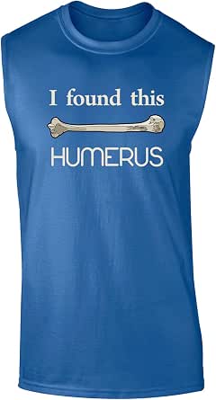 Funny "I Found This Humerus" Science Geek T-Shirt For Men - Soft Ring Spun Cotton Tee - View #5