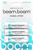 Vista 10 de BoomBoom Barra nasal Tecnología de flujo de vapor Sensación refrescante fresca Impulso natural del estado de ánimo Ingredientes simples