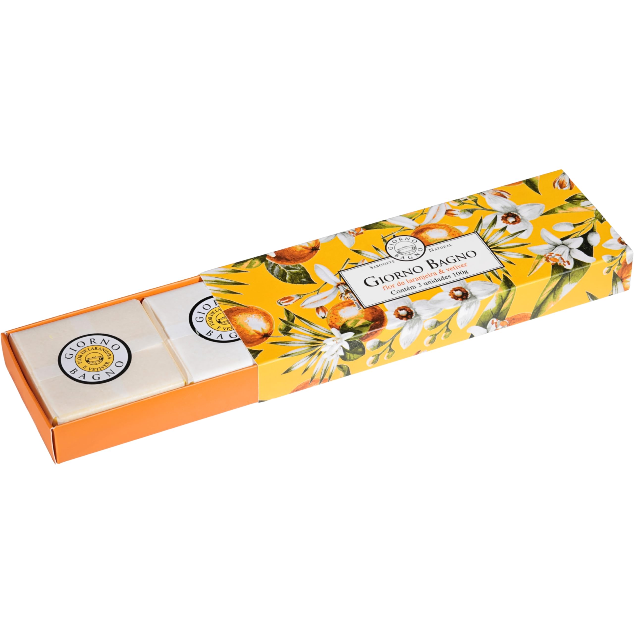 Giorno Bagno Kit De Sabonete Em Barra Para Mãos E Corpo Aroma Flor