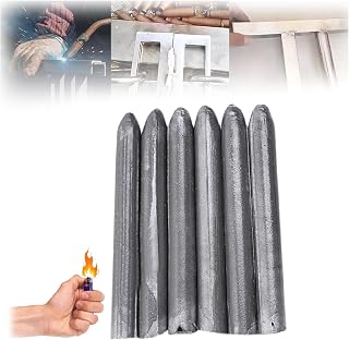Low Temperature Universal Welding Rod,Universal Low Temperature Easy Melt Stainless Steel Welding Rods,Easy Welding Electrode Aluminum Rod,Aluminum Welding Rods (6pcs)