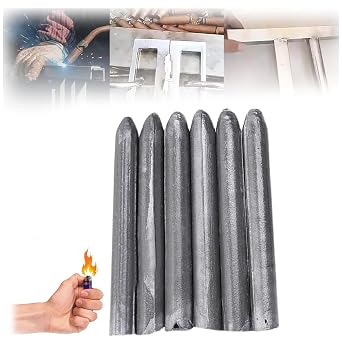 Low Temperature Universal Welding Rod,Universal Low Temperature Easy Melt Stainless Steel Welding Rods,Easy Welding Electrode Aluminum Rod,Aluminum Welding Rods 6pcs