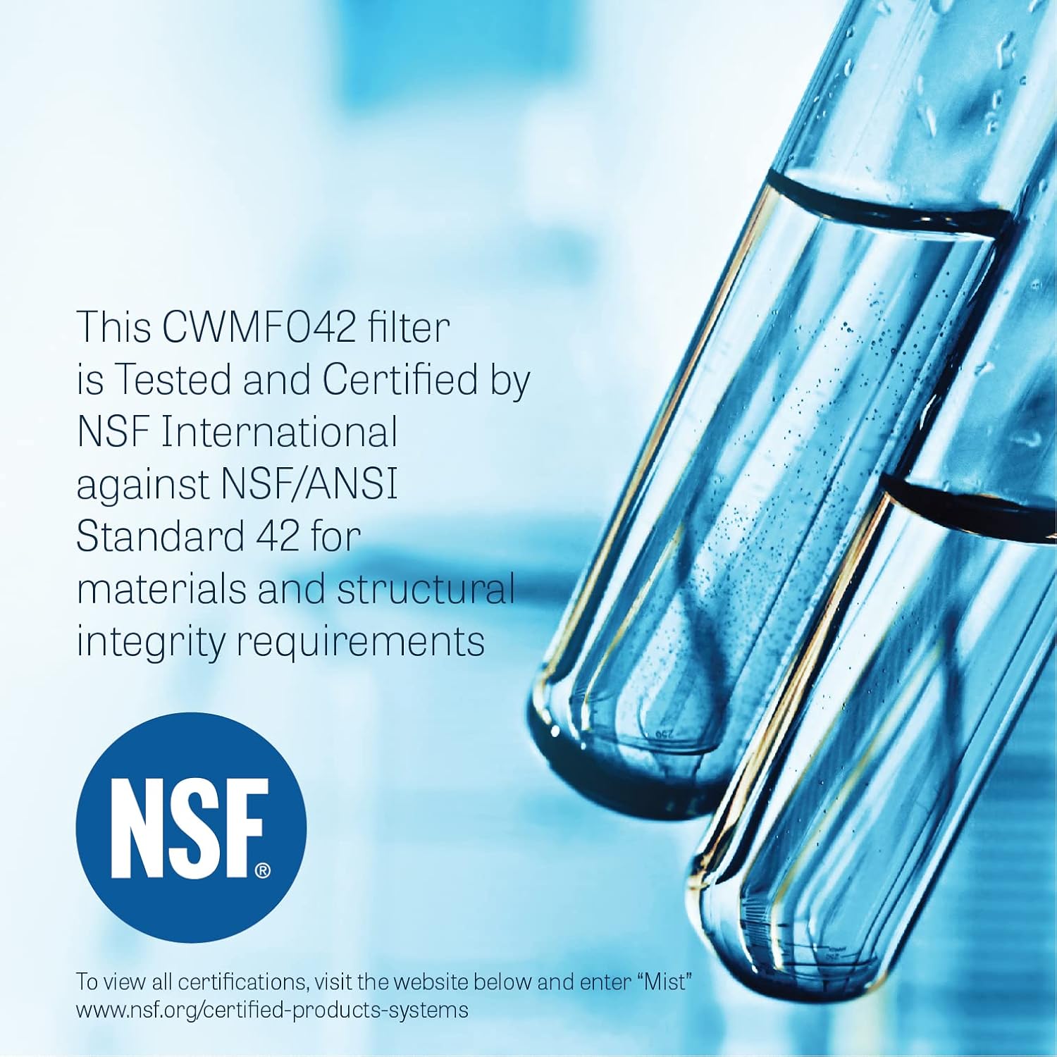 Mist Fresh LT120F Refrigerator Air Filter Replacement and LT800P Water Filter Replacement for LG, compatible with ADQ736134, LG ADQ736134, Kenmore 9490, 46-9490, 469490, ADQ73613402(3 & 3 pack bundle)