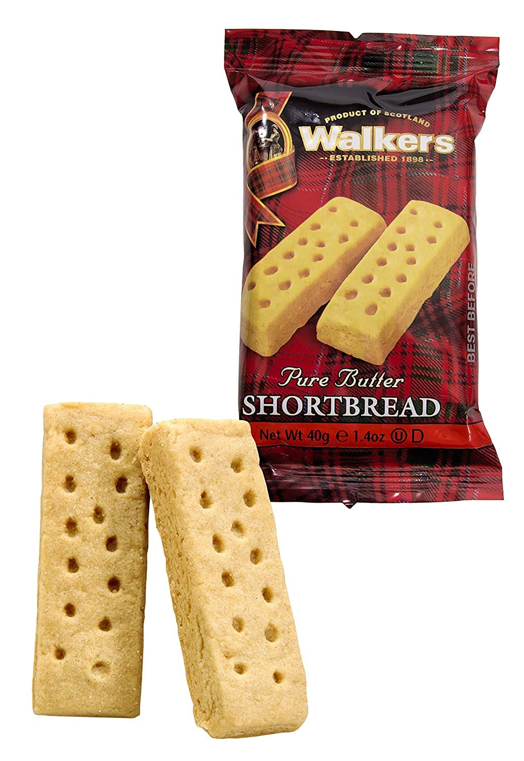 Lot de 24 sachets de biscuits sablés