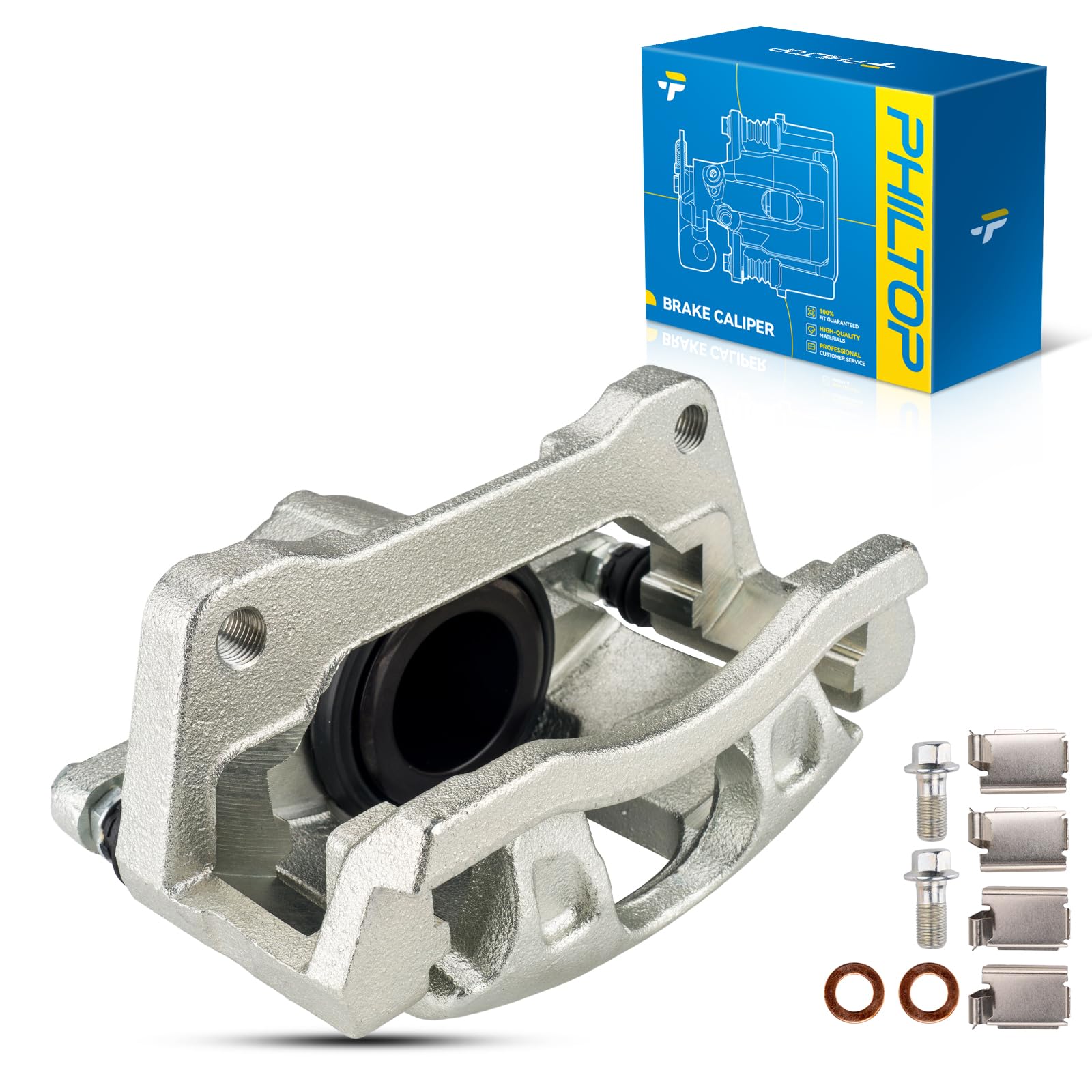PHILTOP Brake Caliper Front Left Fit for 2008-2016 Dodge Grand Caravan