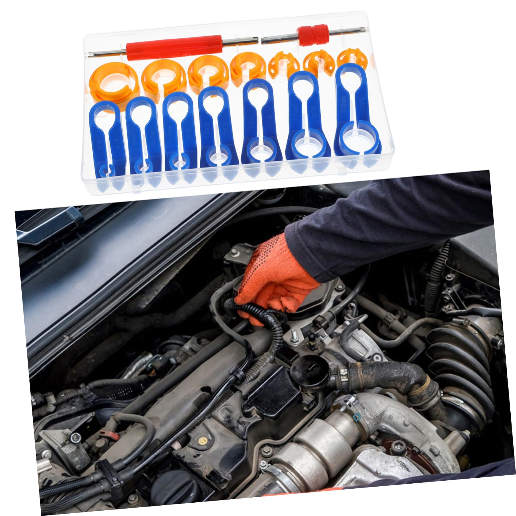 SOESFOUFU Engineer's Tool Set Clamp for Lines Heater Hose Release Tool Automotive Mechanic